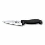 Cuchillo para trinchar Fibrox color Negro. Hoja 12 cm.