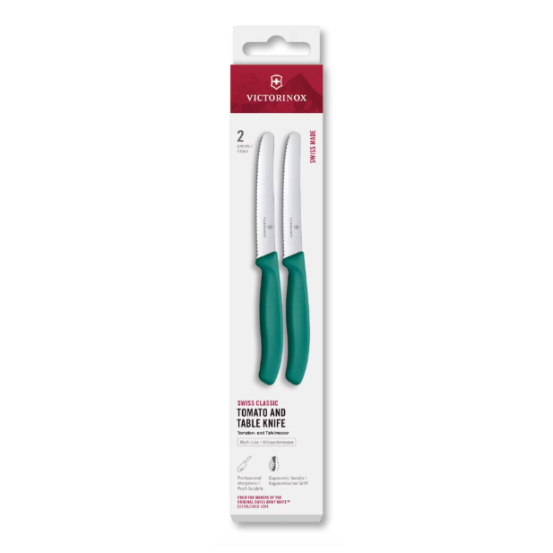 Set cuchillos de mesa Swiss Classic 2 piezas