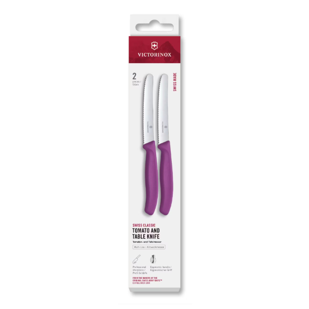 Set cuchillos de mesa Swiss Classic 2 piezas