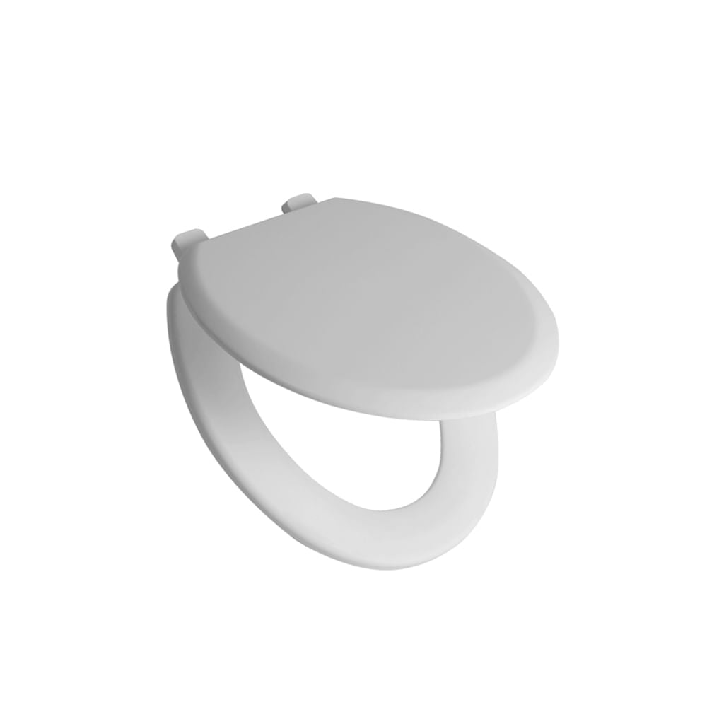 Tapa Asiento Ovalado Blanco Daccord Madera 03 01 Herraje Plástico