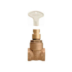 Llave de Paso Cortina Accionamiento Restricto Docol