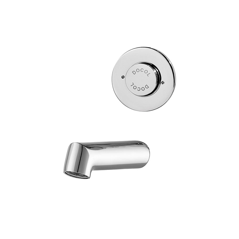 Grifo Lavatorio Temporizado Docol 00469406 CR Pared Pressmatic
