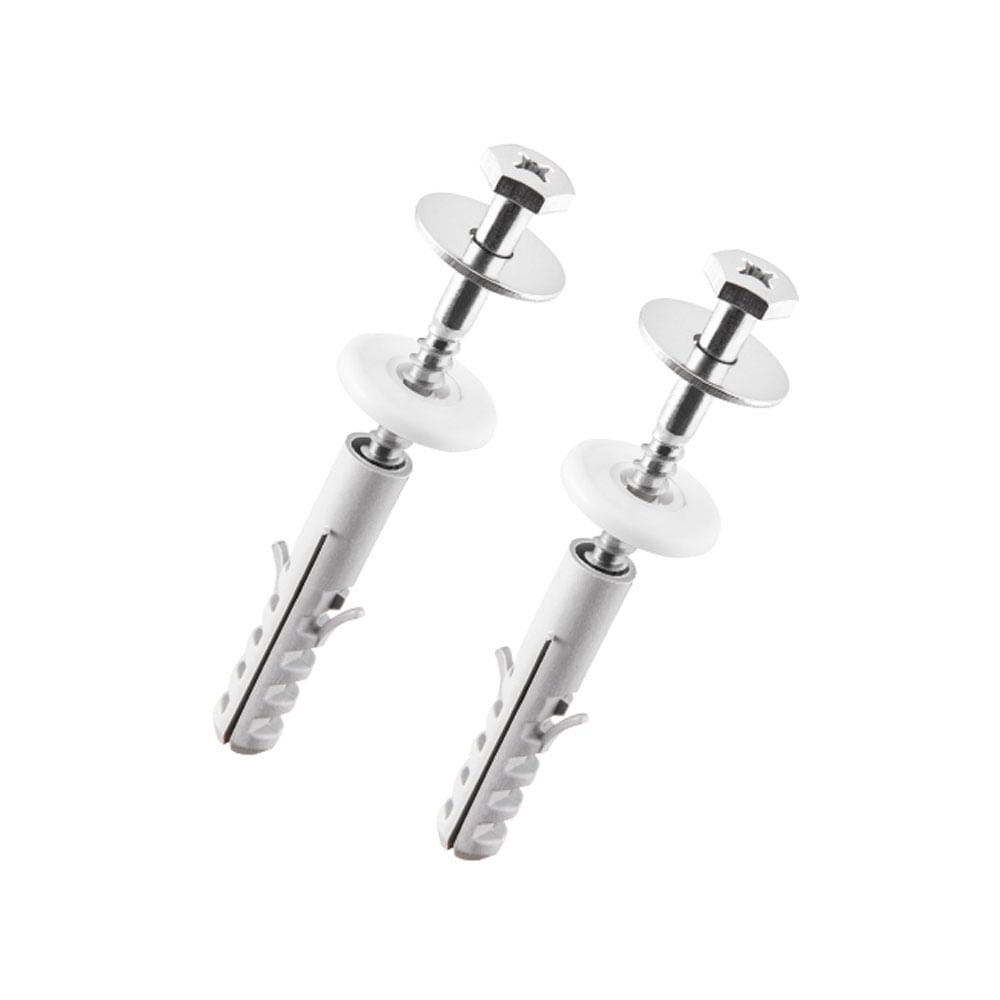 Tornillo Sujeción para Artefactos Docol 00796400 Acero Plano (1 par)