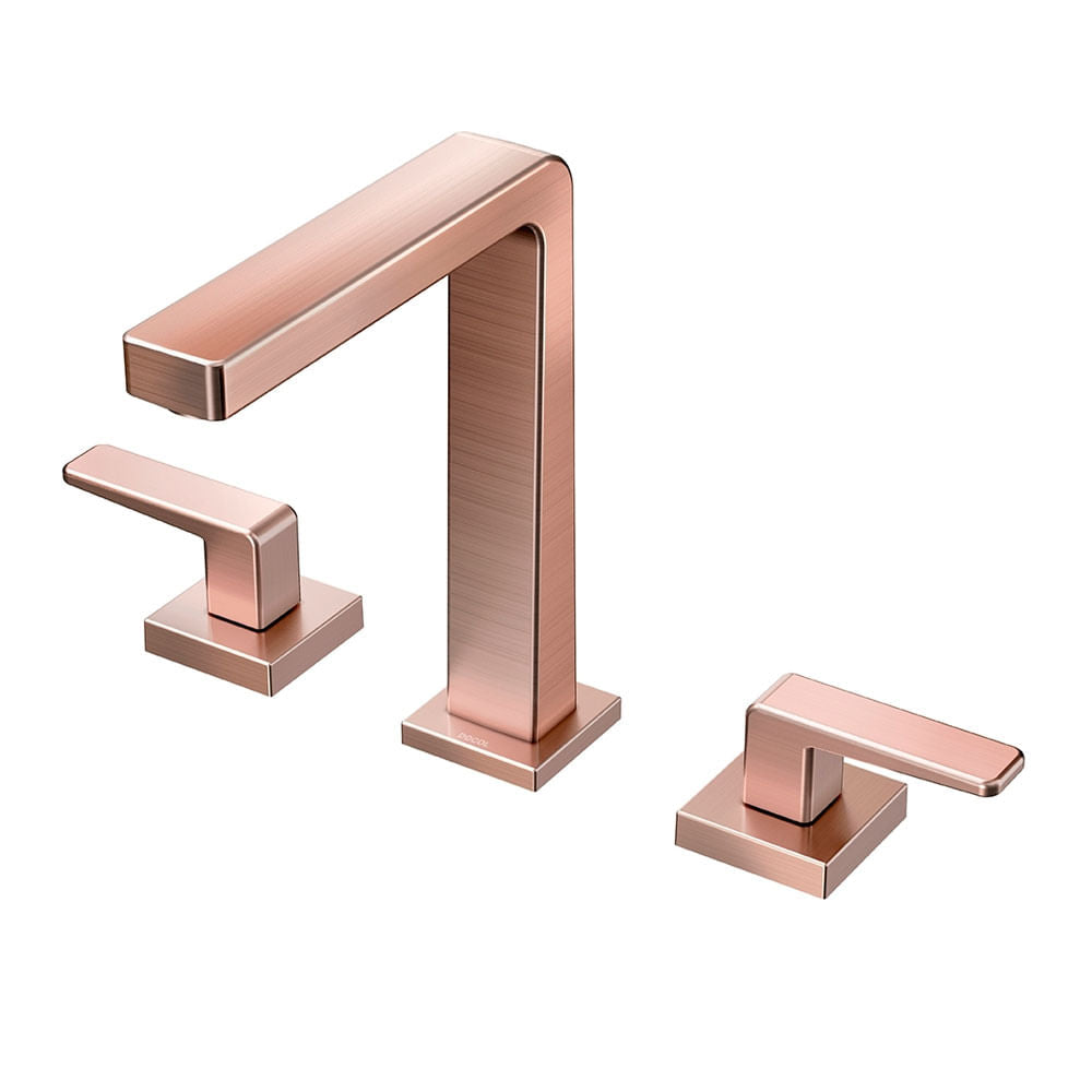 Mezcladora Lavatorio Docol Stillo CE 00820469 Cobre Cepillado