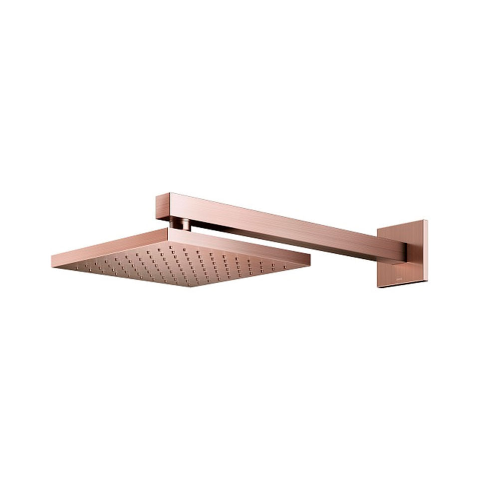 Ducha Articulada Docol Eden 00888269 20cm Cobre Cepillado