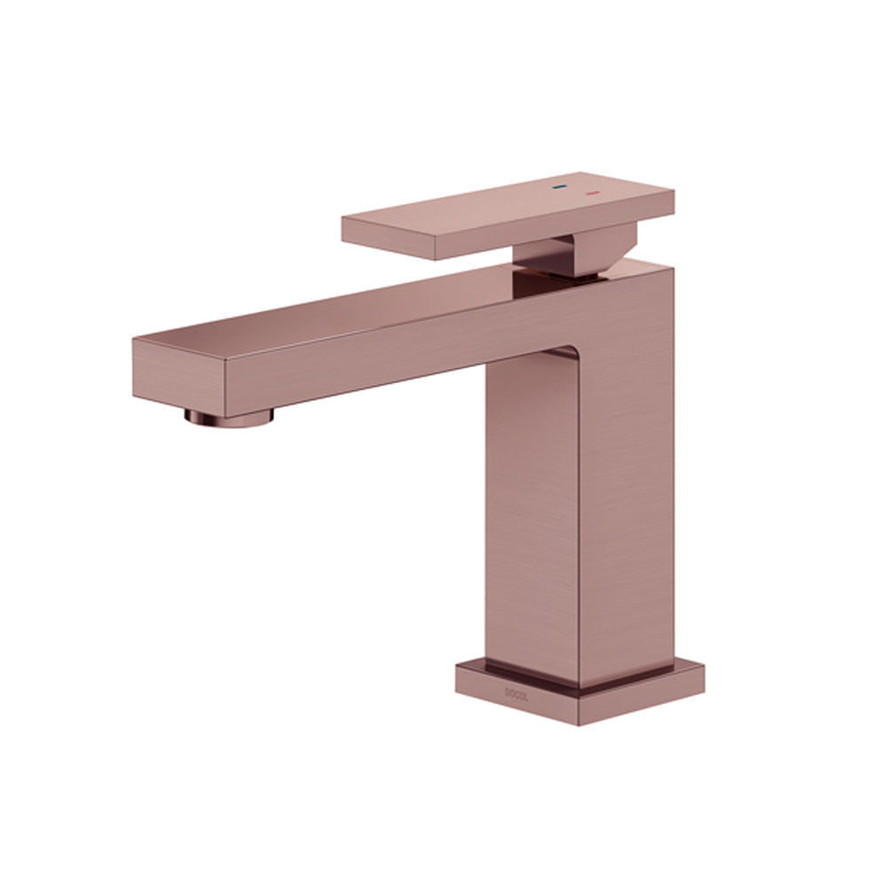 Mezcladora Lavatorio Monocomando Docol New Edge CC 00925369 Bajo Cobre Cepillado