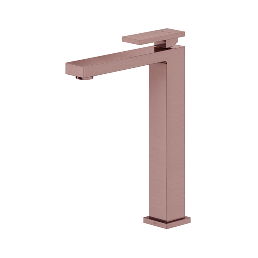Mezcladora Lavatorio Monocomando Docol New Edge CC 00925469 Alto Cobre Cepillado