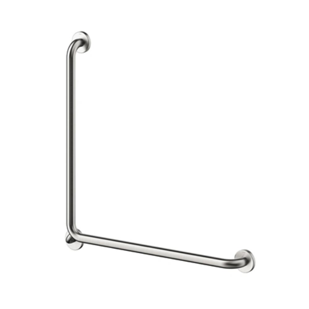 Barra de Apoyo Fijo en L Docol 70cm 00963816 Benefit Acero Inox Cepillado