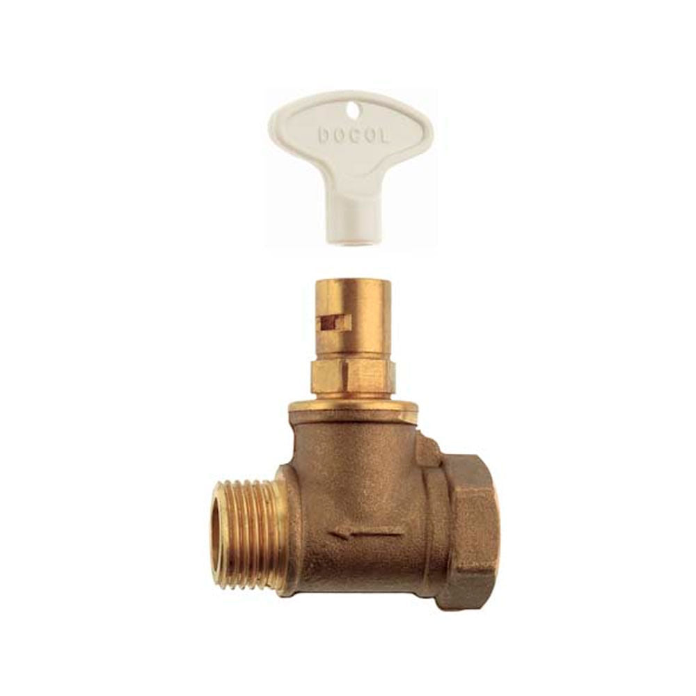 Llave de Paso Globo Accionamiento Restricto Docol
