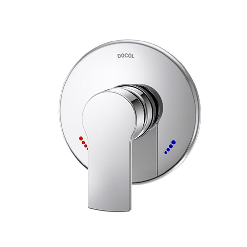 Mezcladora Monocomando Ducha Docol Argon CR Cromo sin ducha