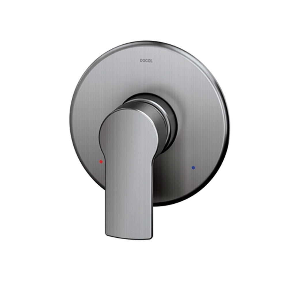 Mezcladora Monocomando Docol Argon GC Ducha Grafite Cepillado sin ducha