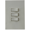 Placa Electrica Edy Brina BR-13803 de 3 Interruptor