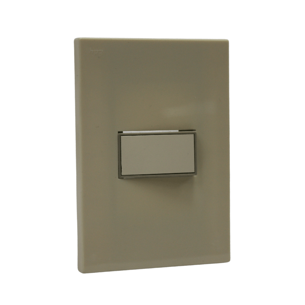 Placa Electrica Edy Gala Marfil GL-4501 de 1 Interruptor