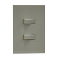 Placa Electrica Edy 9000 AT-9802 de 2 Interruptores