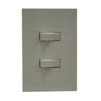 Placa Electrica Edy 9000 AT-9802 de 2 Interruptores