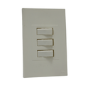 Placa Electrica Edy 9000 AT-9803 de 3 Interruptor