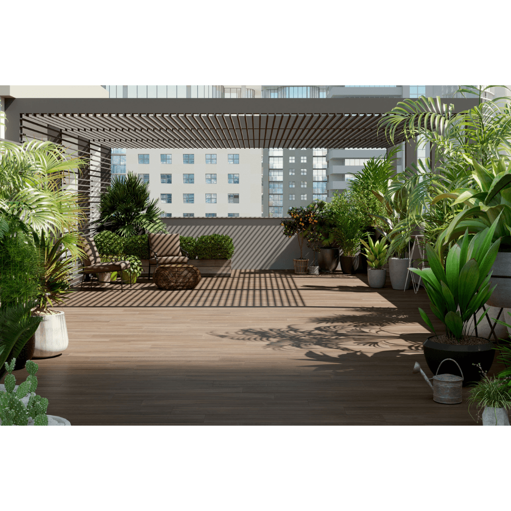 Porcelanato 19.4x118.2 Botanica Camel AC Eliane