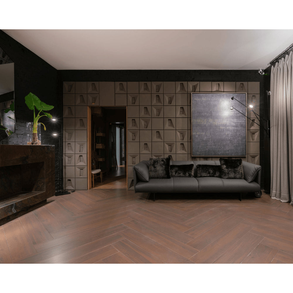 Porcelanato 19.4x118.2 Botanica Camel AC Eliane