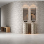 Porcelanato 59x59 Sampa Off White AC Rectificado Eliane