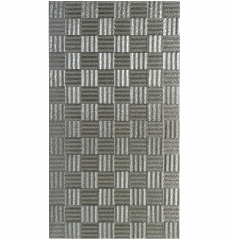 Decorado 32.5x59 Square Silver AC