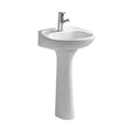 Lavatorio y Columna Andina 1H Blanco