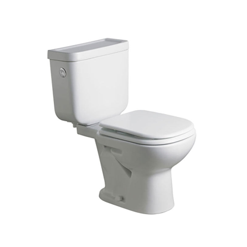 Inodoro Ferrum Bari Blanco Descarga Doble sin Asiento