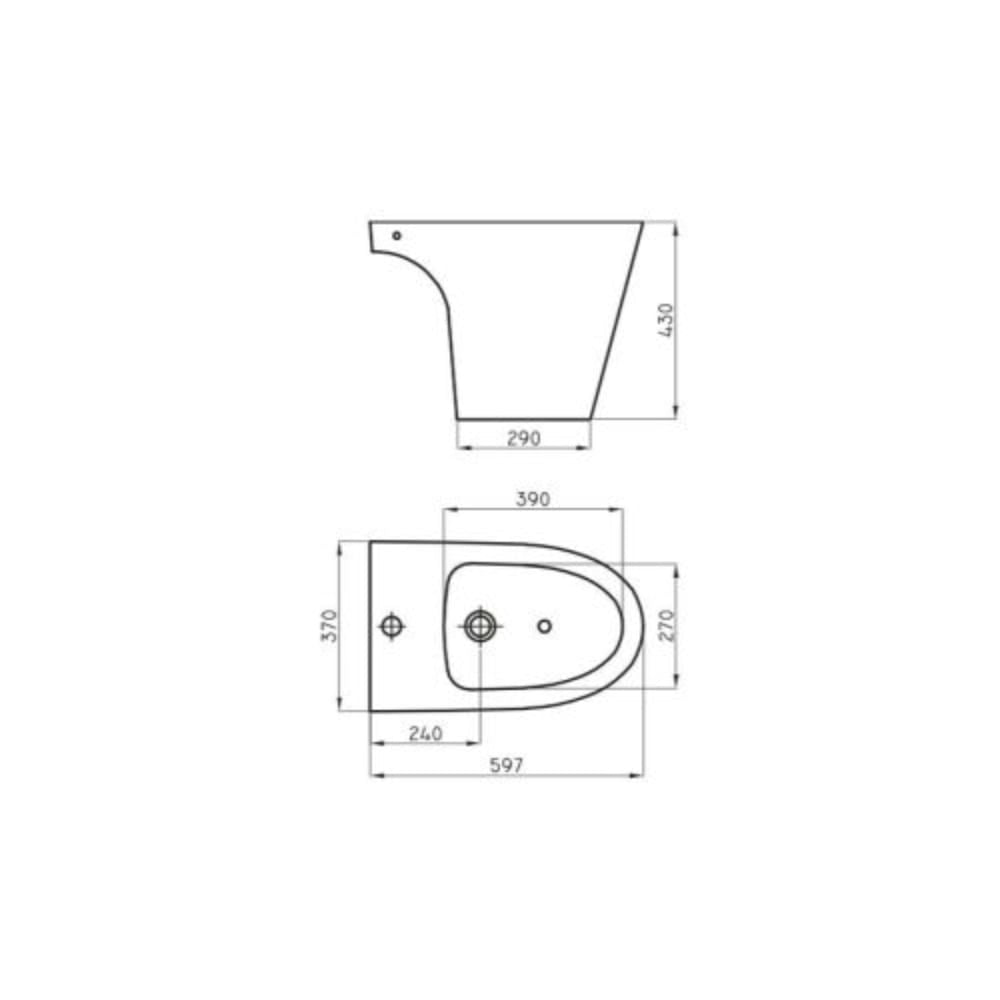 Bidet Ferrum Marina Jazmin BHA3J