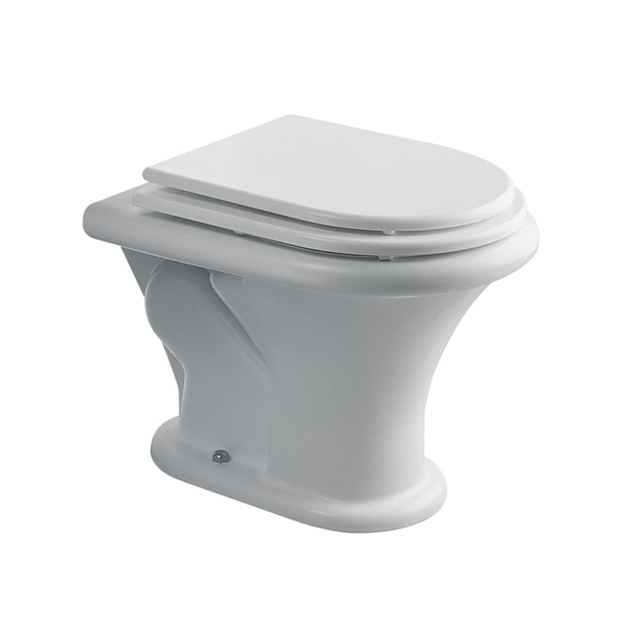 Inodoro Corto Murano Blanco Satinado IUCJ Ferrum