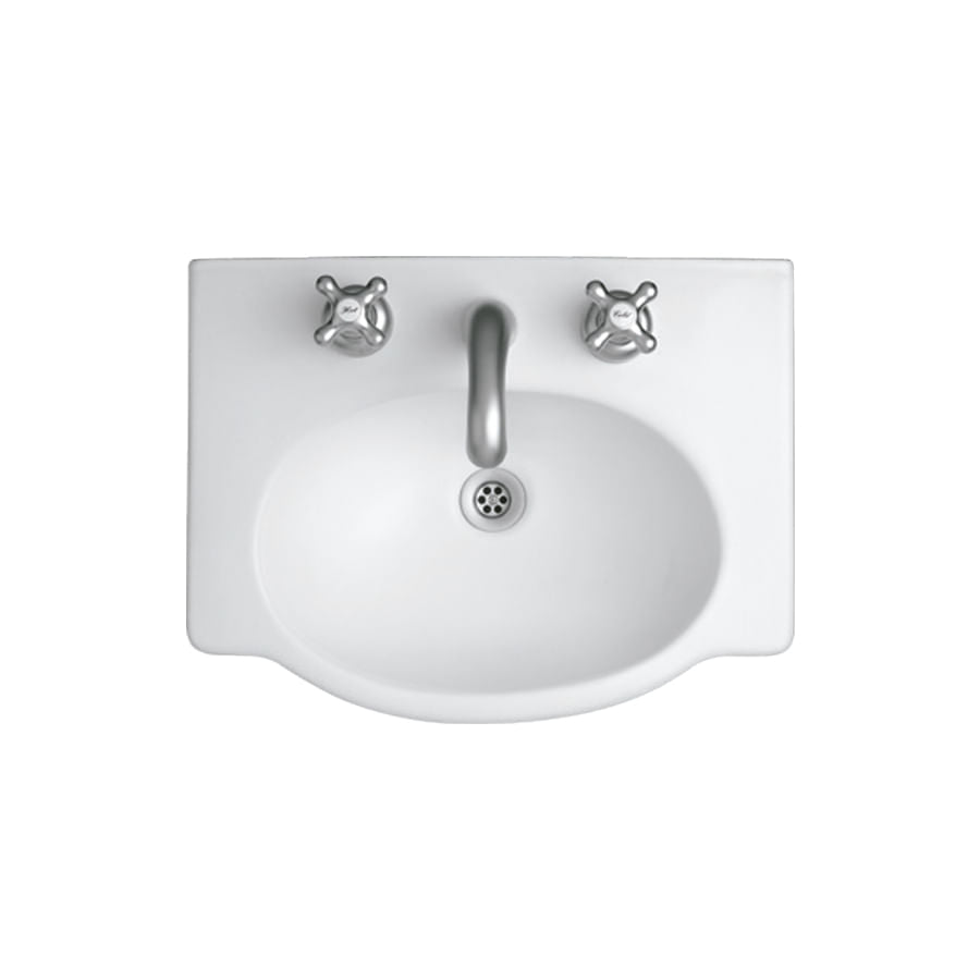 Lavatorio Mesada Venecia L4V3J 48cm 3H Blanco