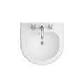 Lavatorio Mesada Avignon L5M1J 50cm 1H Blanco