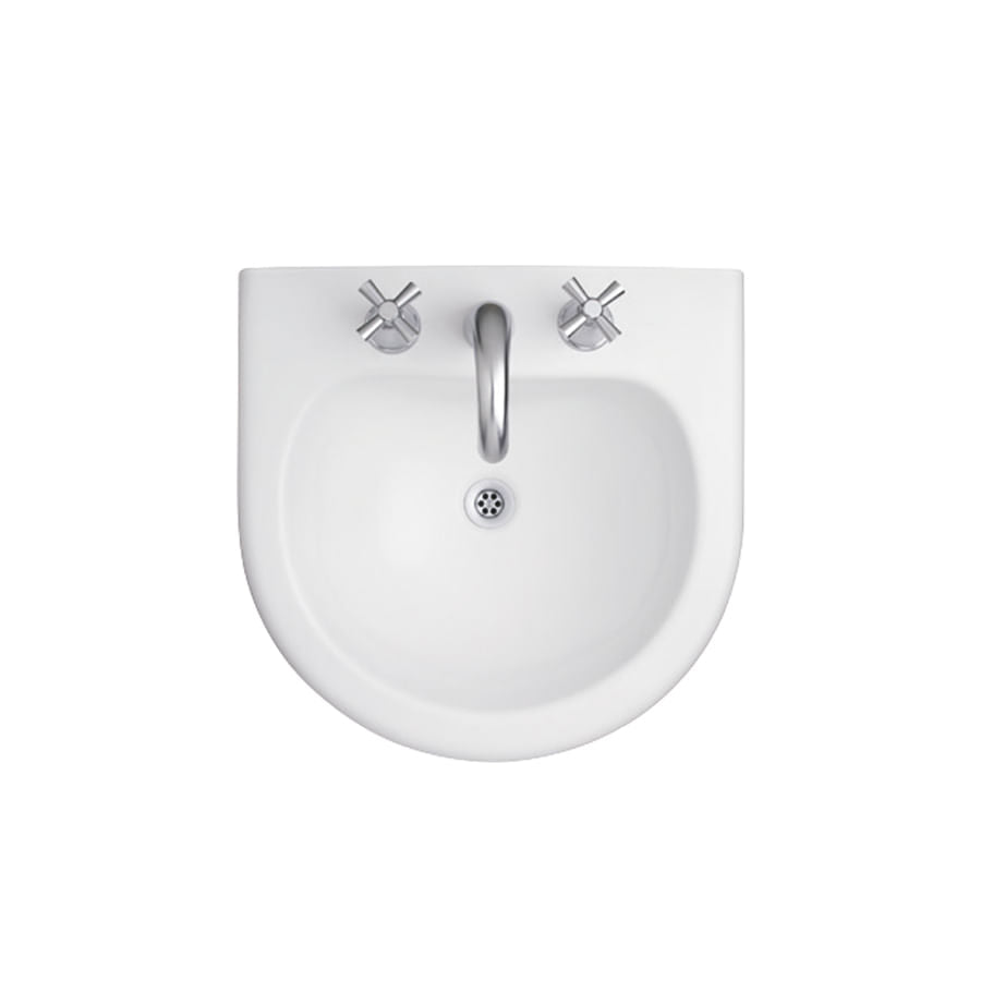 Lavatorio Mesada Avignon L5M3J 50cm 3H Blanco