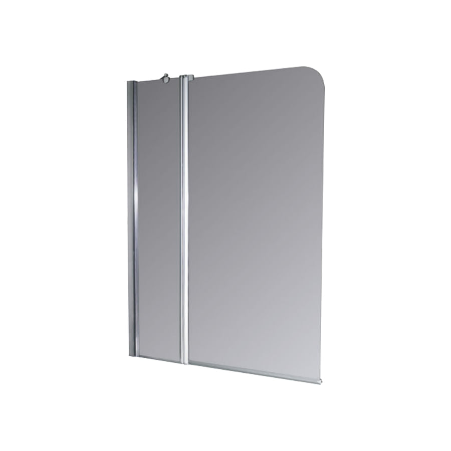 Mampara Rebatible 100cm NM02A-B Vidrio Transparente 2 paños KHI-MP-042-BL