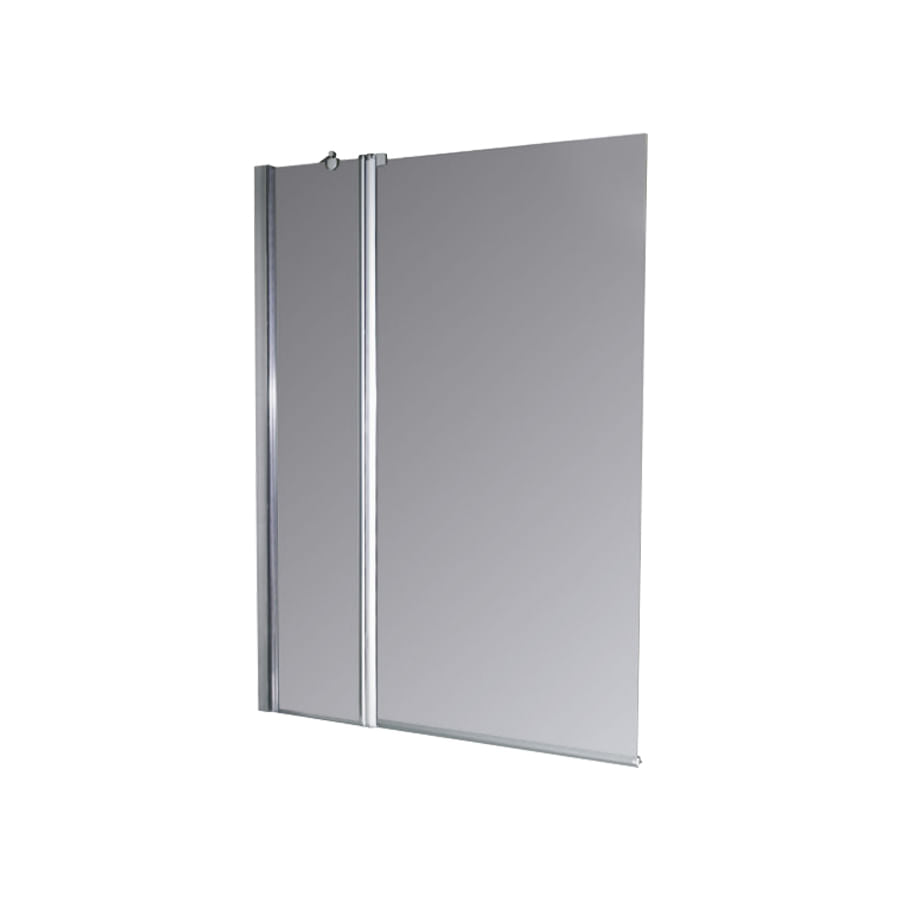 Mampara Rebatible 100cm NM02Y-01 Vidrio Esmerilado 2 paños