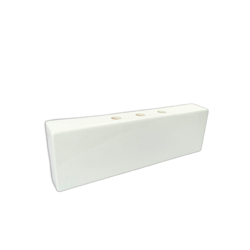 Placa Porta grifería SHA3F Blanco Horizontal