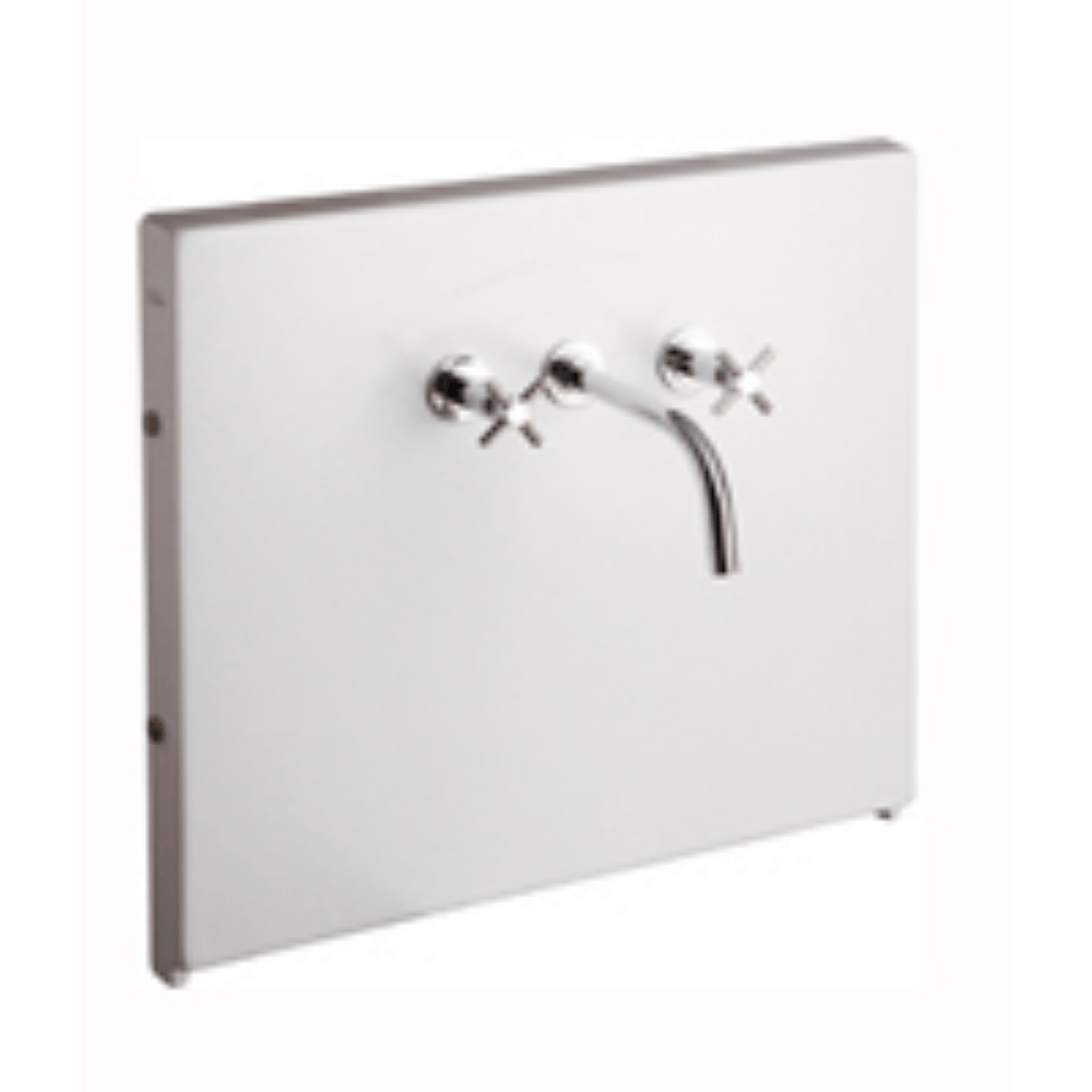 Placa porta grifería SVA3F Blanco Vertical