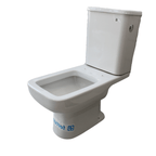 Inodoro Ferrum Trento Blanco Descarga Doble sin Asiento