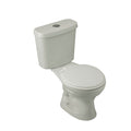 Inodoro Ferrum Roma Blanco Botón Descarga Simple con Asiento Económico