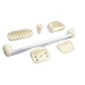 Accesorios Baño Ferrum B579.15 Bone Juego 6 piezas
