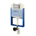 Soporte para Inodoro de Colgar Ideal 82000 con Deposito SUMA pared Ladrillo