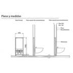 Soporte para Bidet de Colgar Ideal 83500 Drywall