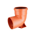 Codo Desagüe IPS HH 87° de 110mm con Base