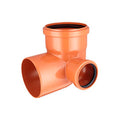 Codo Desague IPS 87° de 110mm Acometida Derecha de 63mm
