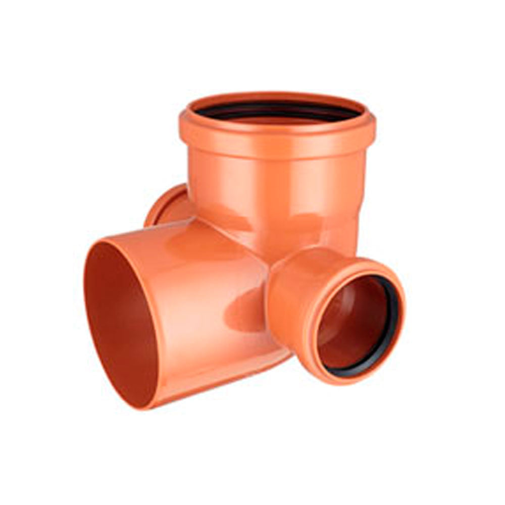 Codo Desague IPS 87° de 110mm Doble Acometida de 63mm