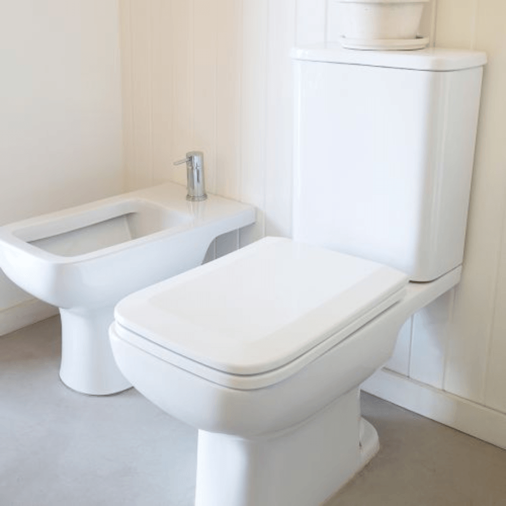 Inodoro Ferrum Trento Blanco Descarga Doble sin Asiento
