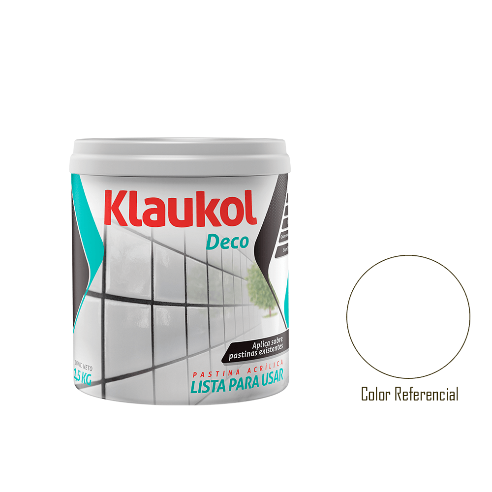 Pastina Klaukol Acrilica Jazmin Deco 1.5kg