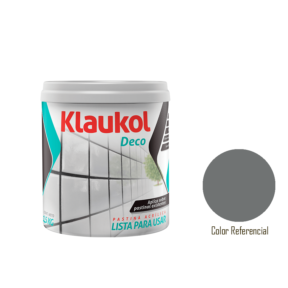 Pastina Klaukol Acrilica Concreto Deco 1.5kg