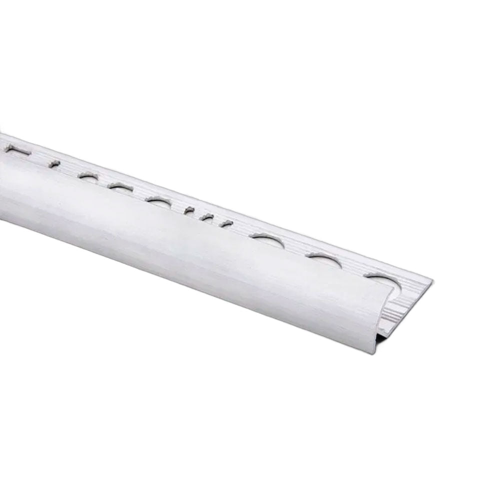 Guardacanto Aluminio NA 15mm Moldumet A180 Natural de 2.50mt