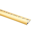 Guardacanto Aluminio OM 15mm Moldumet A170 Anodizado Oro Mate de 2.50mt