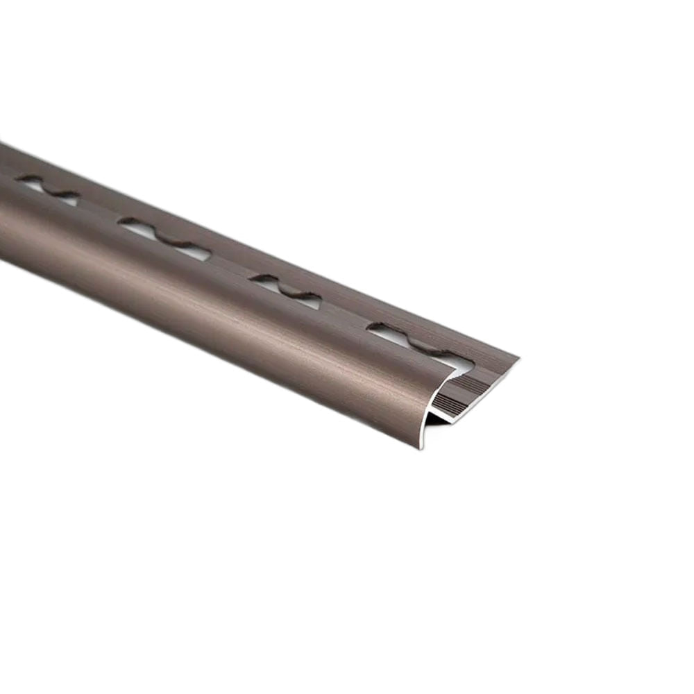 Guardacanto Aluminio BR 15mm Moldumet A171 Anodizado Bronce de 2.50mt