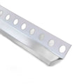Rinconero 1 Aleta Moldumet Aluminio 25mm A5080 Anodizado Cromo Brillante de 2.50mt